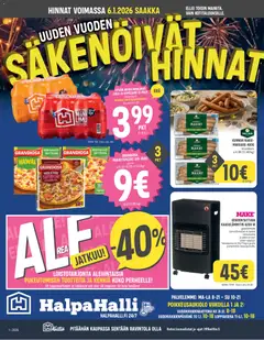 Esikatselu Halpa Halli tarjoukset voimassa alkaen 29/12/2025