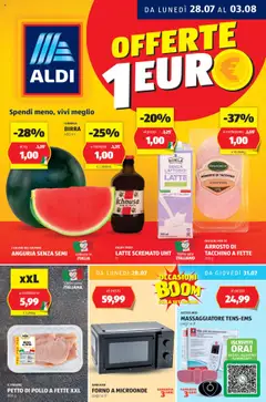 Anteprima Volantino Aldi	 valida dal 28/07/2025