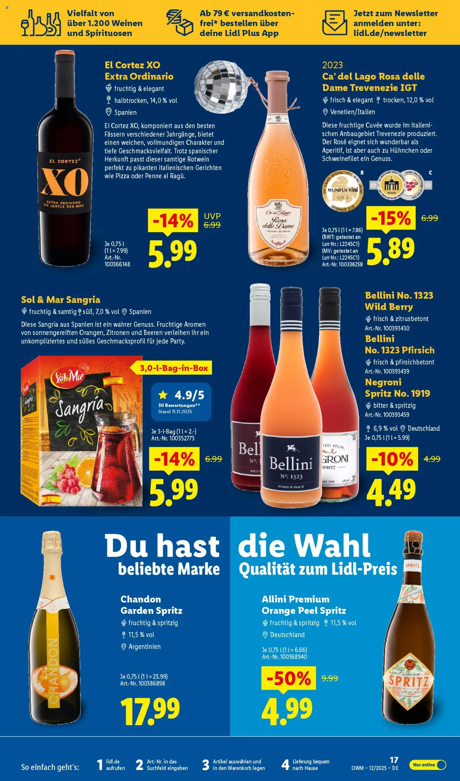 Lidl - Prospekt - Seite 17 - gültig ab 01.12.2025