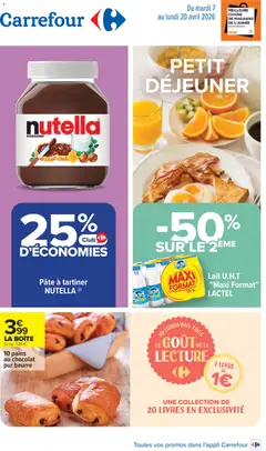 Aperçu Carrefour catalogue valable à partir du 07/04/2026