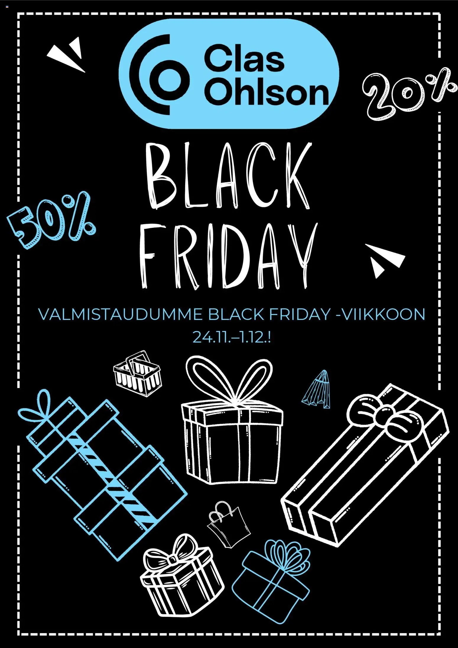 Clas Ohlson - Black Friday - sivu 1- voimassa alkaen 17/11/2025