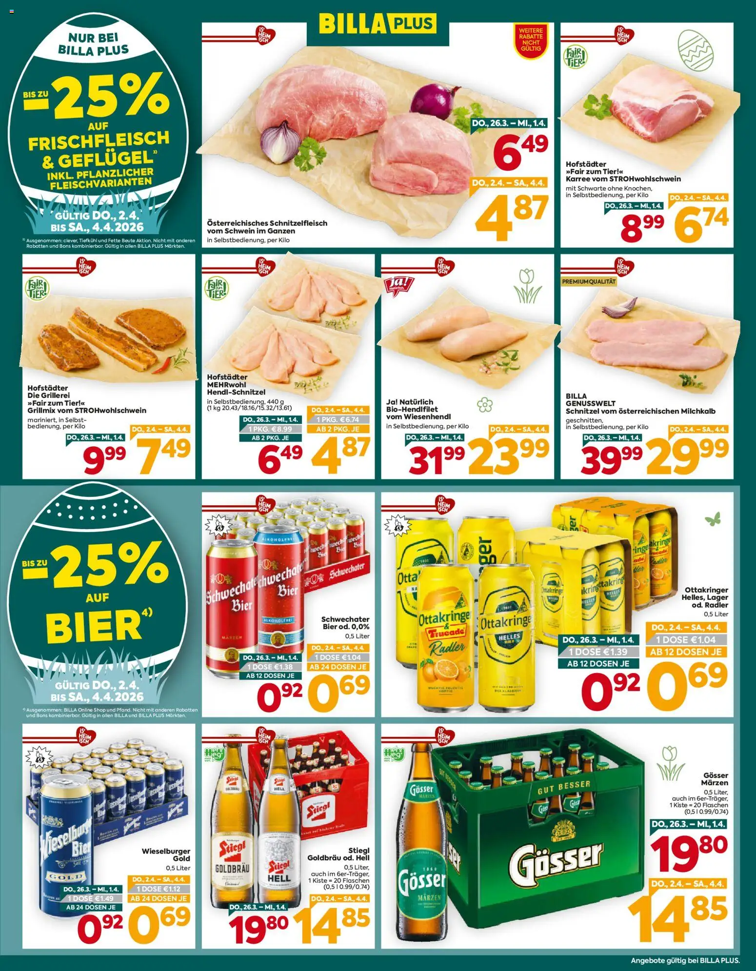 Billa Plus Flugblatt - page 3- valid from 26.03.2026