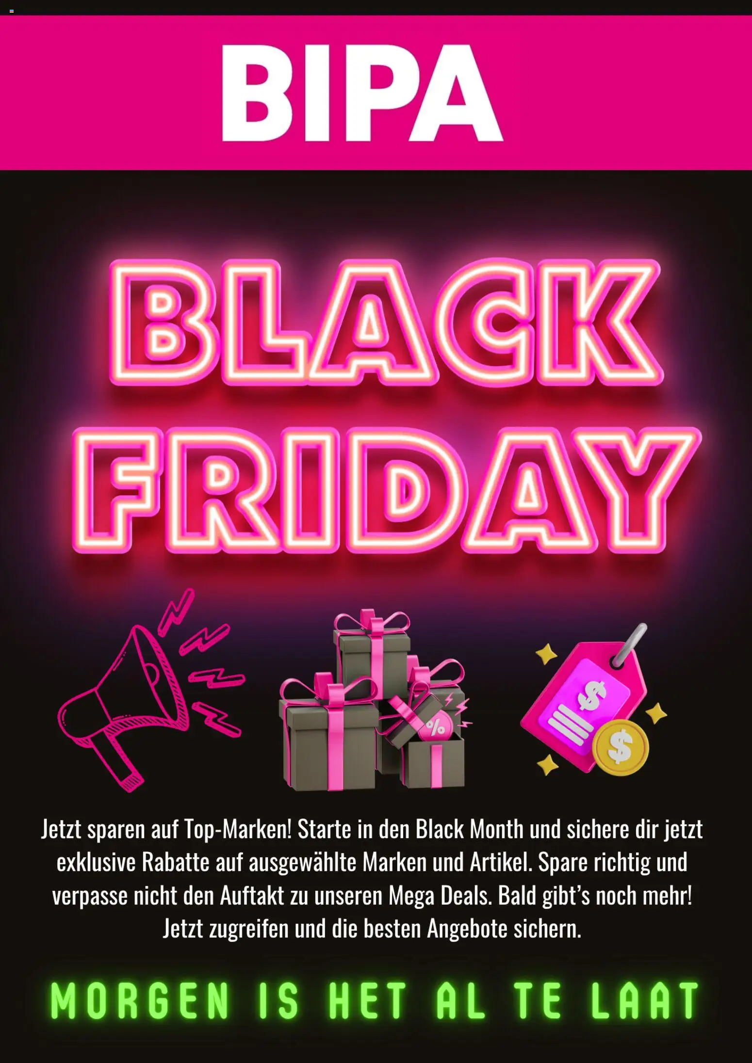 Bipa - Black Friday - Seite 1- gültig ab 06.11.2025