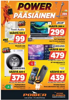 Esikatselu Power tarjoukset voimassa alkaen 30/03/2026