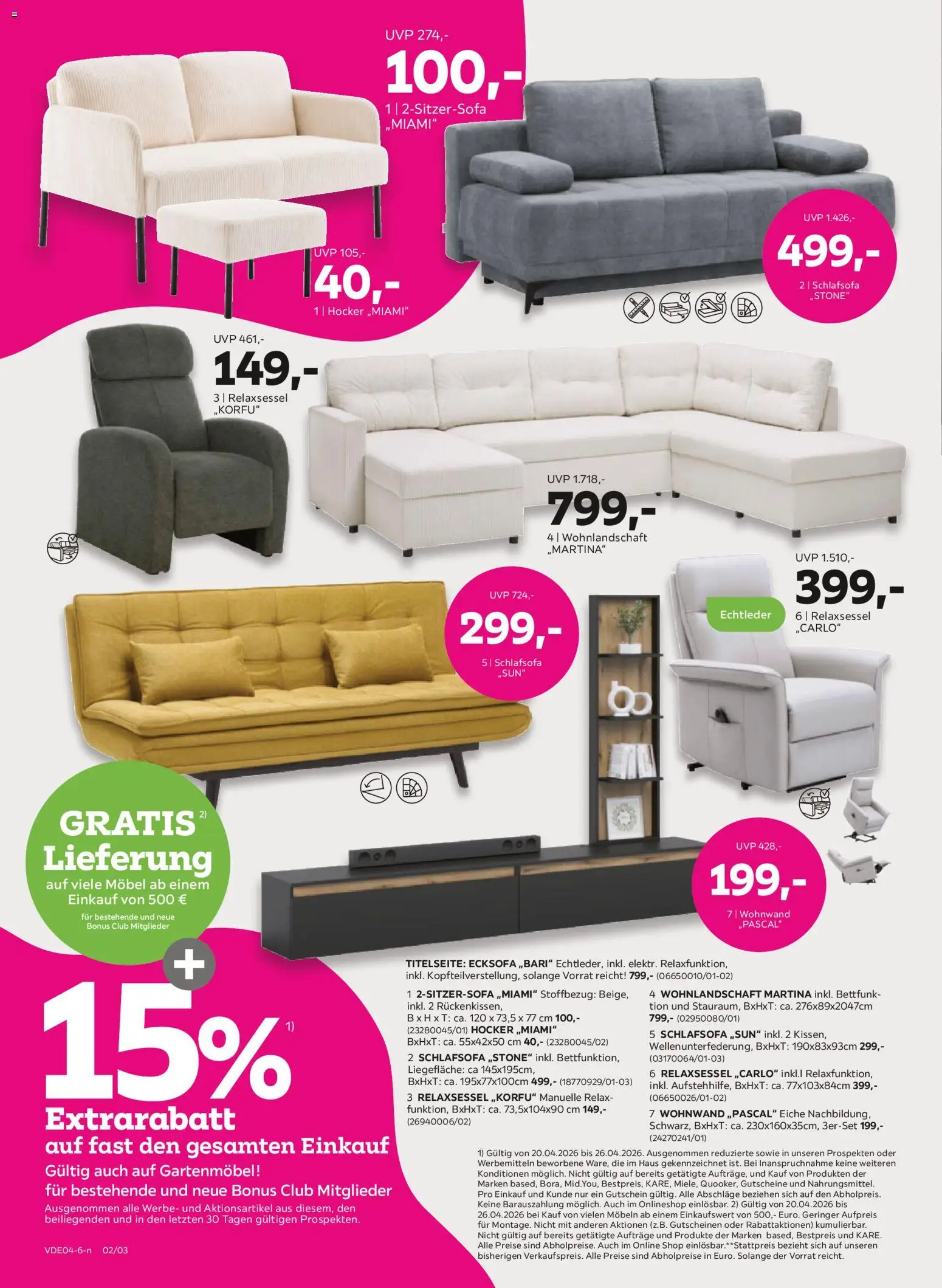 Mömax Prospekt 	 - Seite 2 - gültig ab 20.04.2026