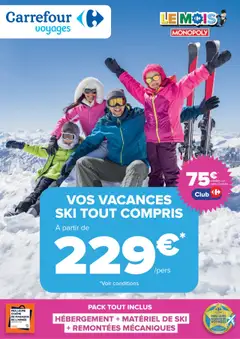 Aperçu Carrefour Ski à prix anniversaire  valable à partir du 29/09/2025