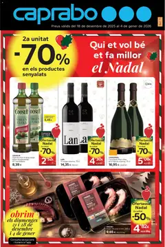 Vista previa del folleto Caprabo folleto válido desde 18/12/2025
