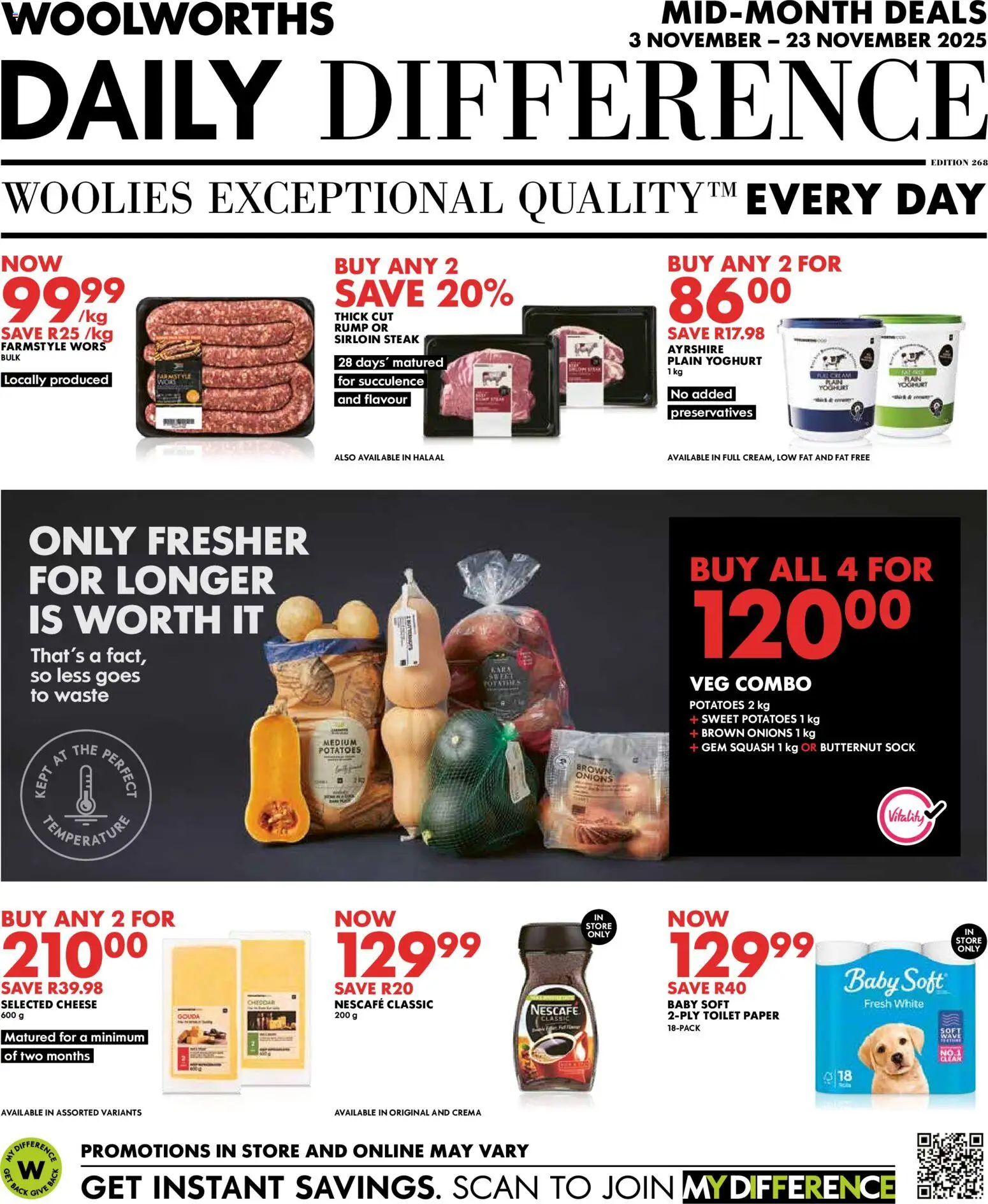 Woolworths Specials - page 1- valid from 03/11/2025