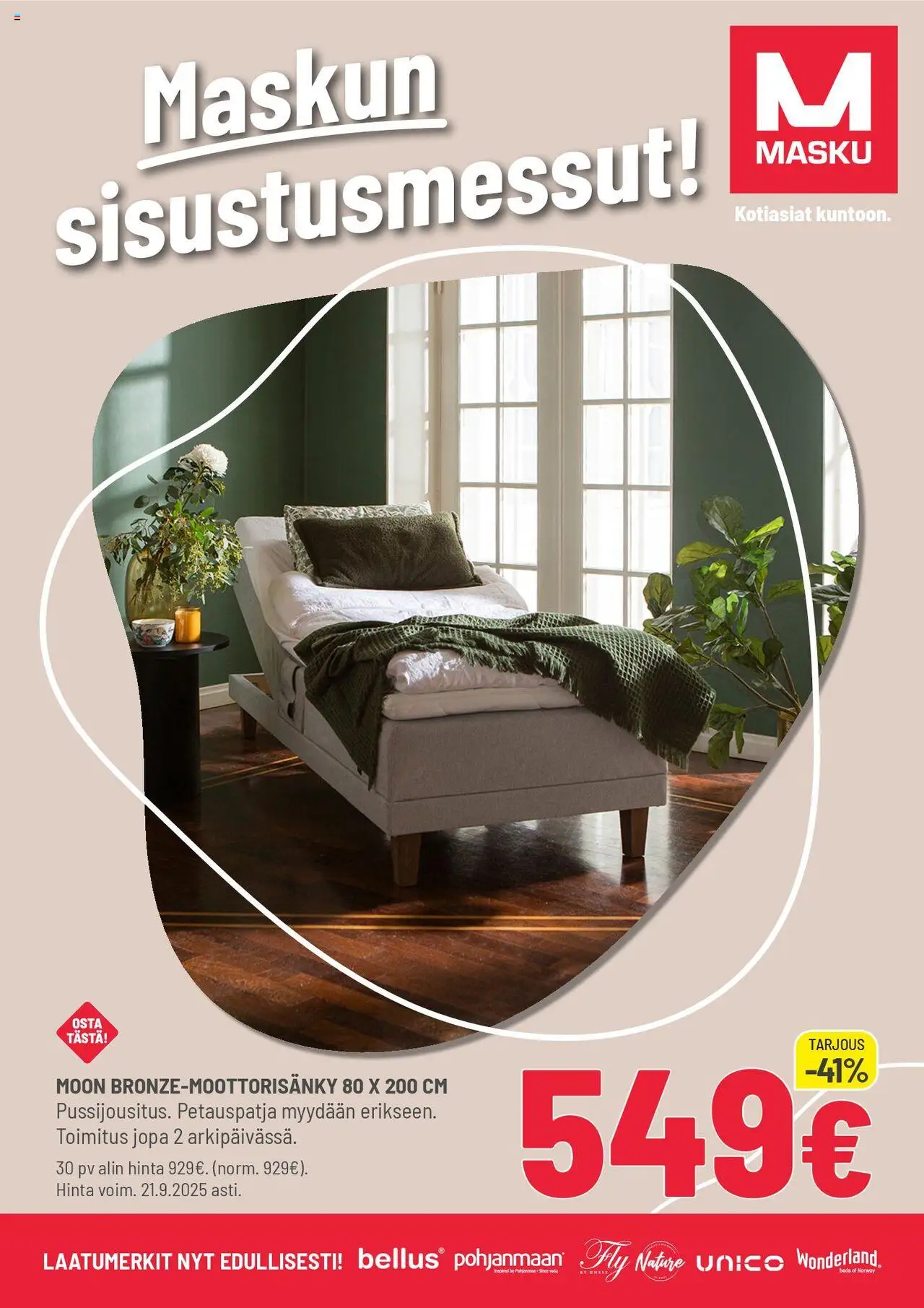 Masku tarjoukset - sivu 1- voimassa alkaen 15/09/2025