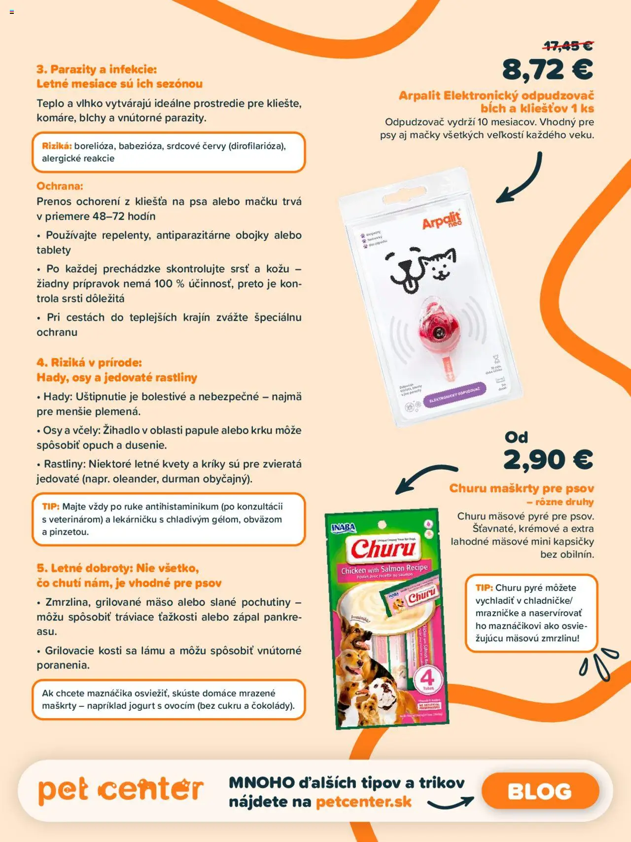 PetCenter leták - strana 8- platný od 01.07.2025