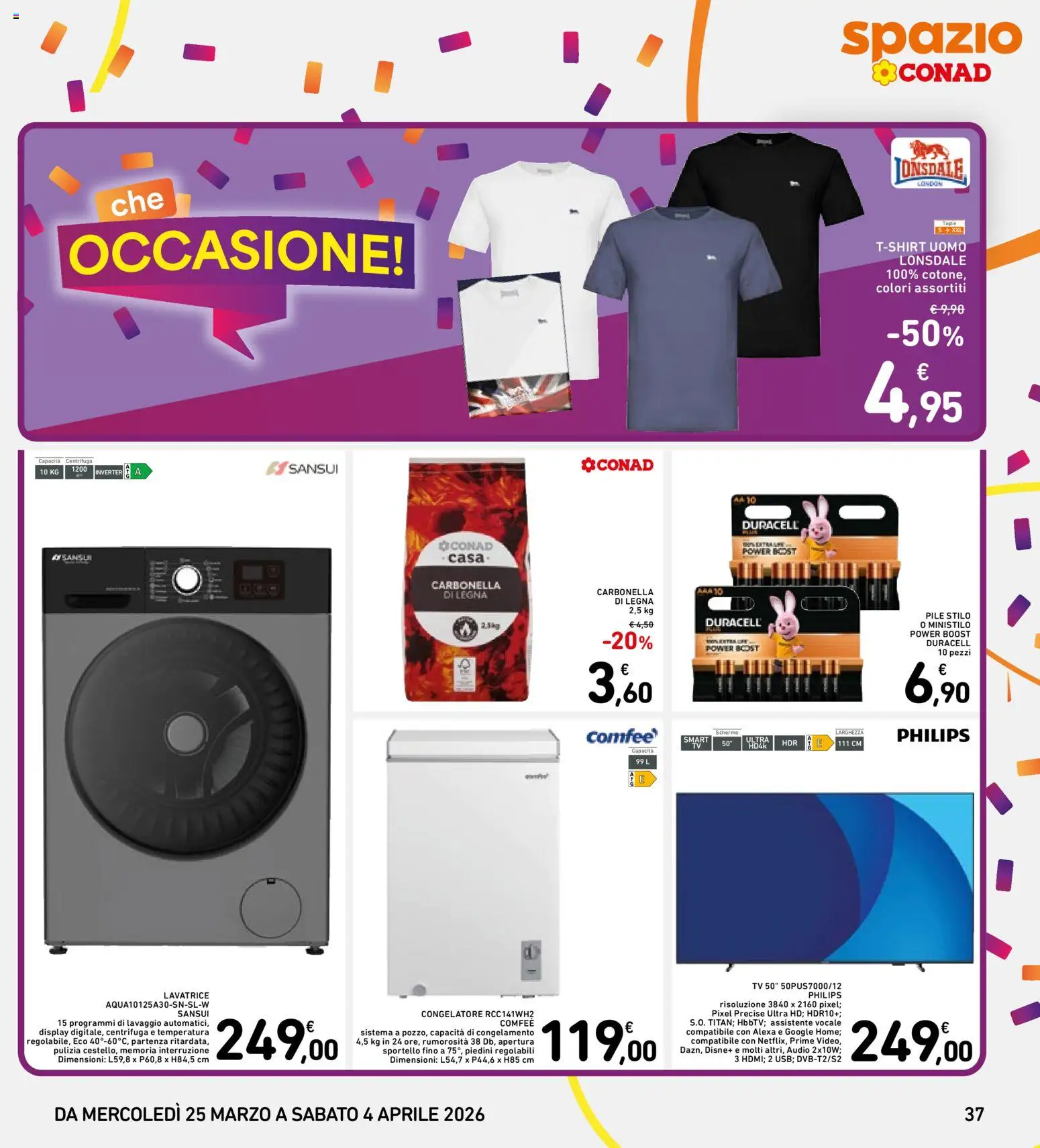Spazio Conad volantino - pagina 37 - valido dal 25/03/2026