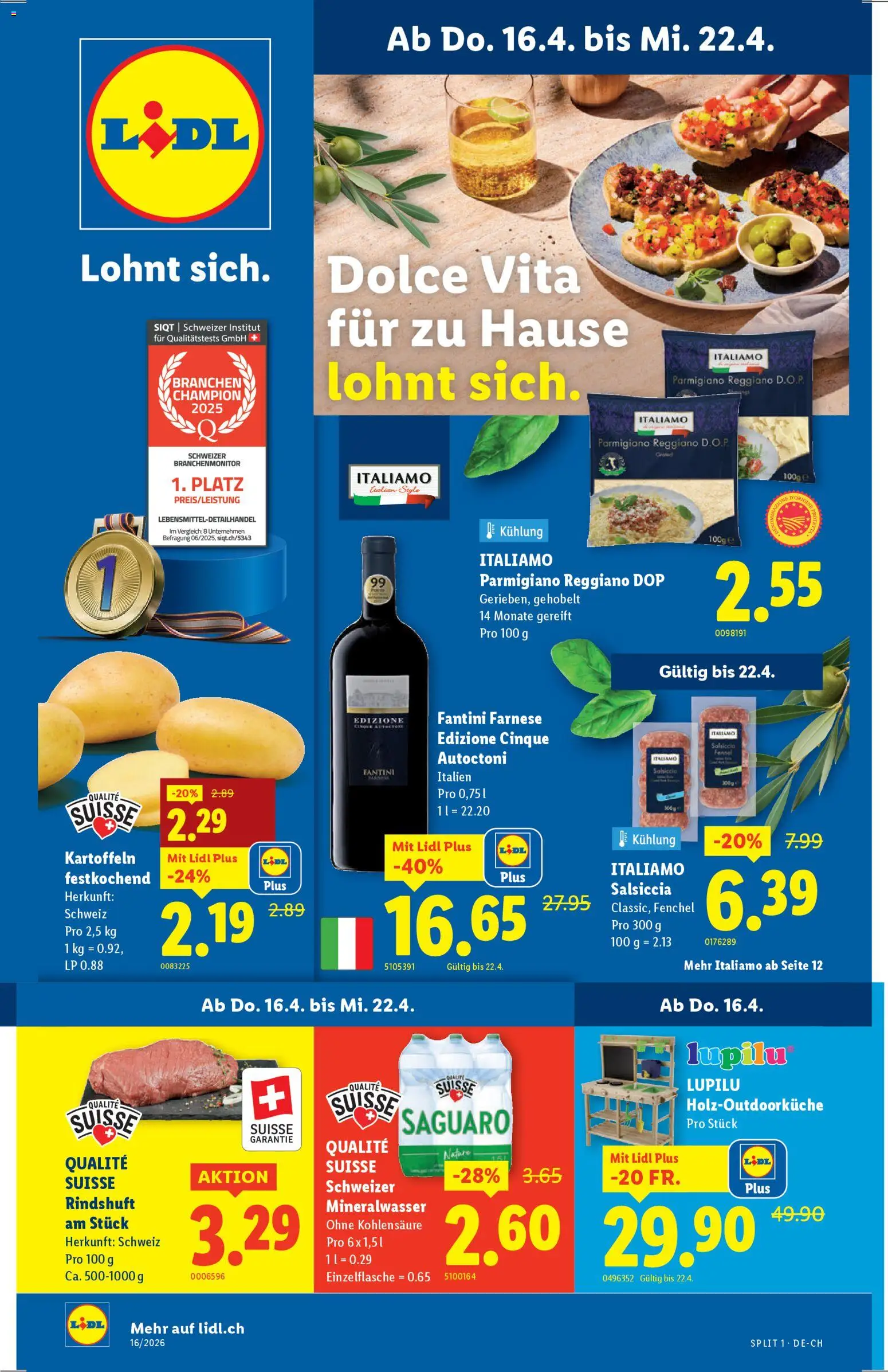 Lidl aktionen - Seite 1- gültig ab 16.04.2026