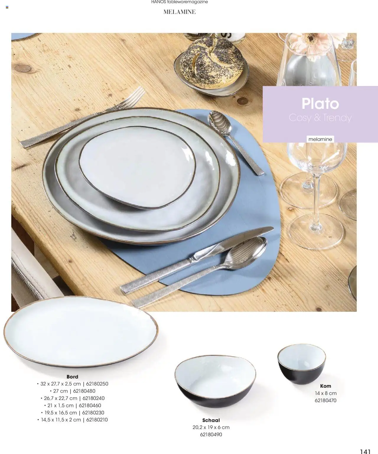 Hanos - Tableware magazine 2025-2026 - page 141- valid from 01-09-2025