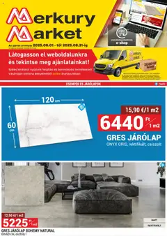 Előnézet Merkury Market Akciós újság érvényes 2025.08.01.-tól