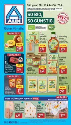Vorschau Aldi Prospekt 	 gültig ab 15.09.2025