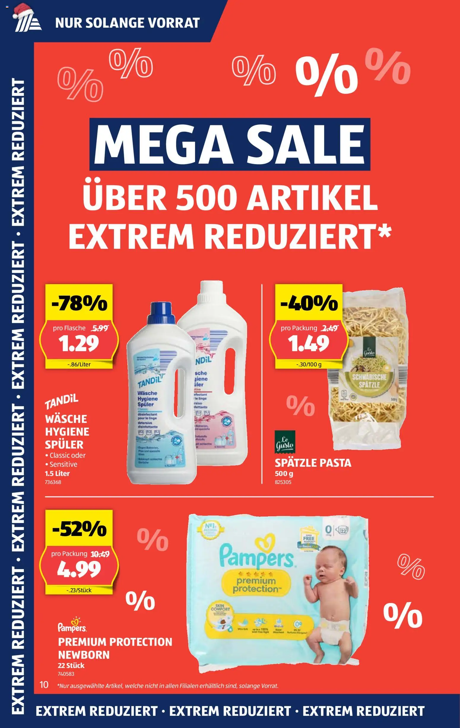 Aldi Aktionen Mega Sale - Seite 1- gültig ab 17.12.2025