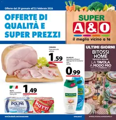 Anteprima A&O Supermercato catalogo valida dal 29/01/2026