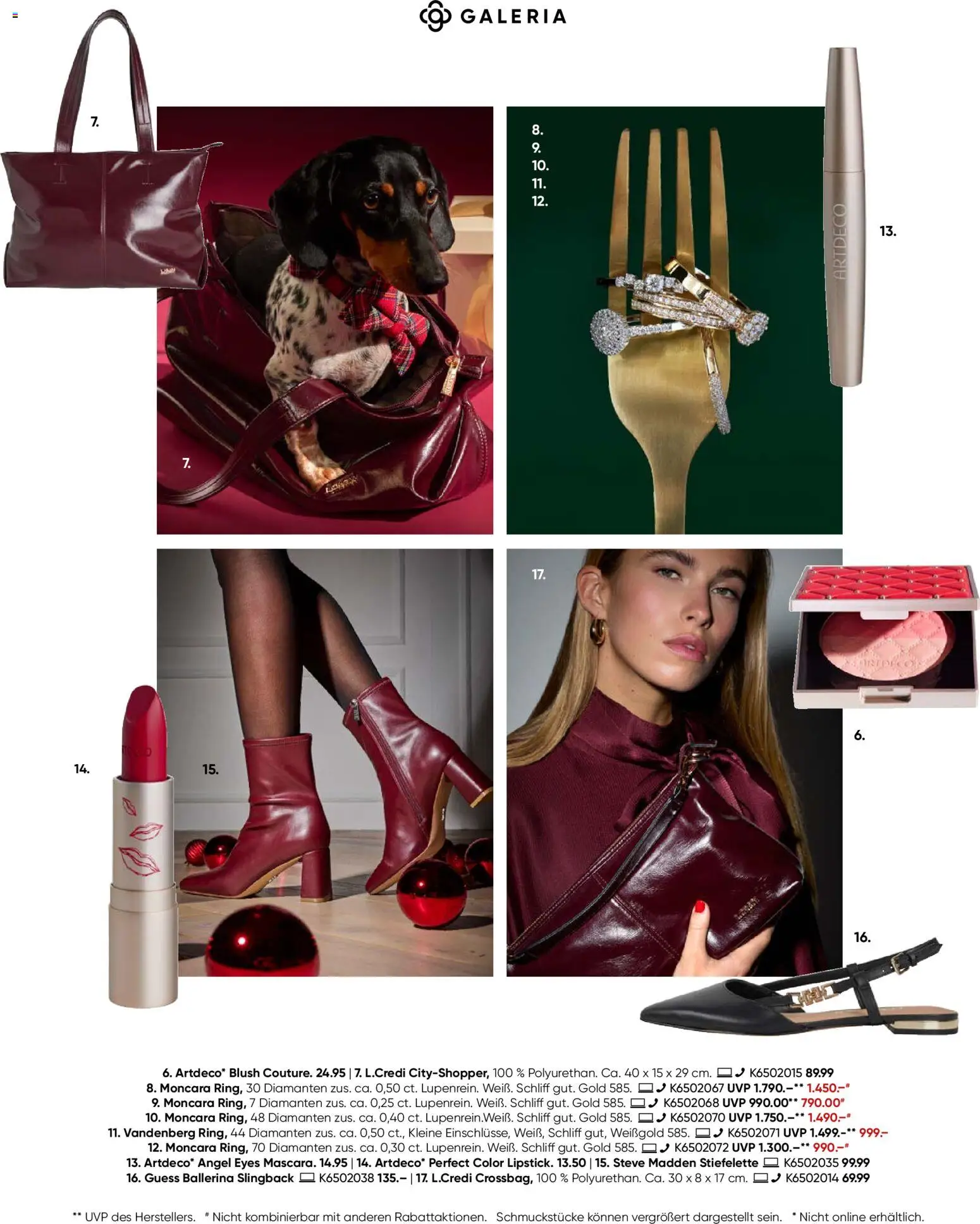 Galeria Karstadt Kaufhof  Weihnachtsmagazin Come back for more - Seite 7 - gültig ab 12.11.2025