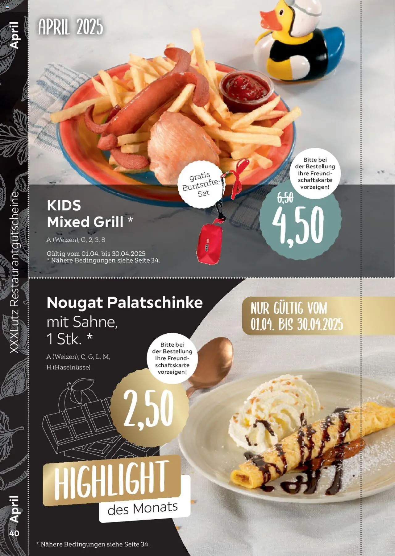XXXL Lutz Restaurantgutscheine - Seite 8 - gültig ab 01.02.2025