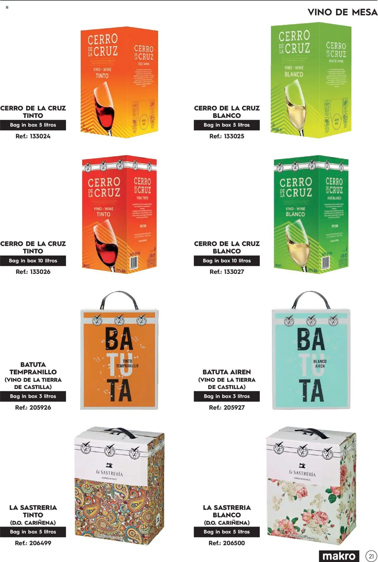 Makro Guia de vinos - Página de 21 - Válido desde 02/01/2025