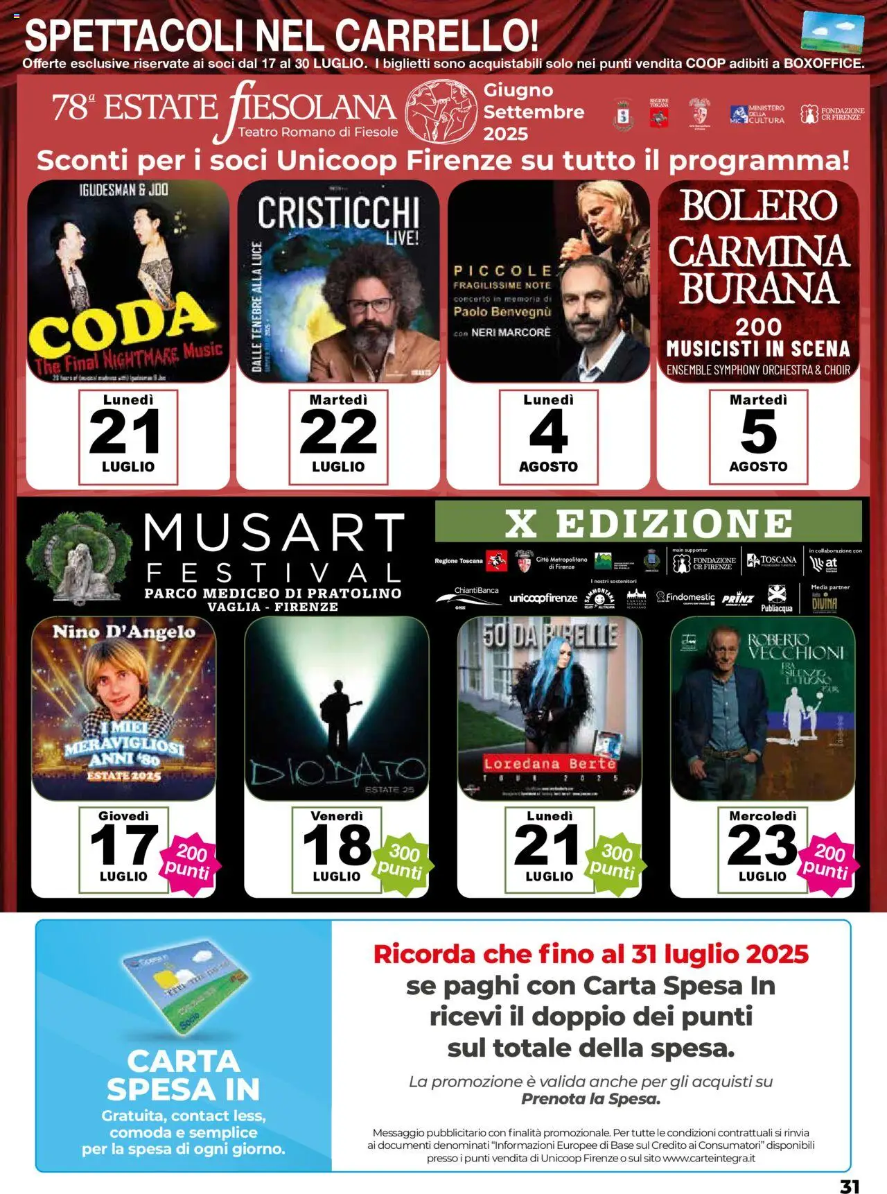 COOP Firenze catalogo - pagina 31 - valido dal 17/07/2025