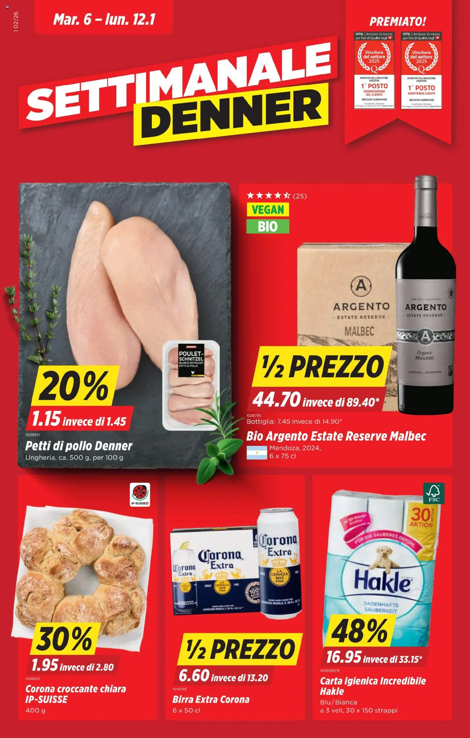 Denner Aktionen IT - Seite 1- gültig ab 06.01.2026