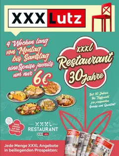 Vorschau XXXLutz Restaurant gültig ab 27.01.2026