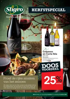 Sligro - Herfstspecial geldig vanaf 09-10-2025