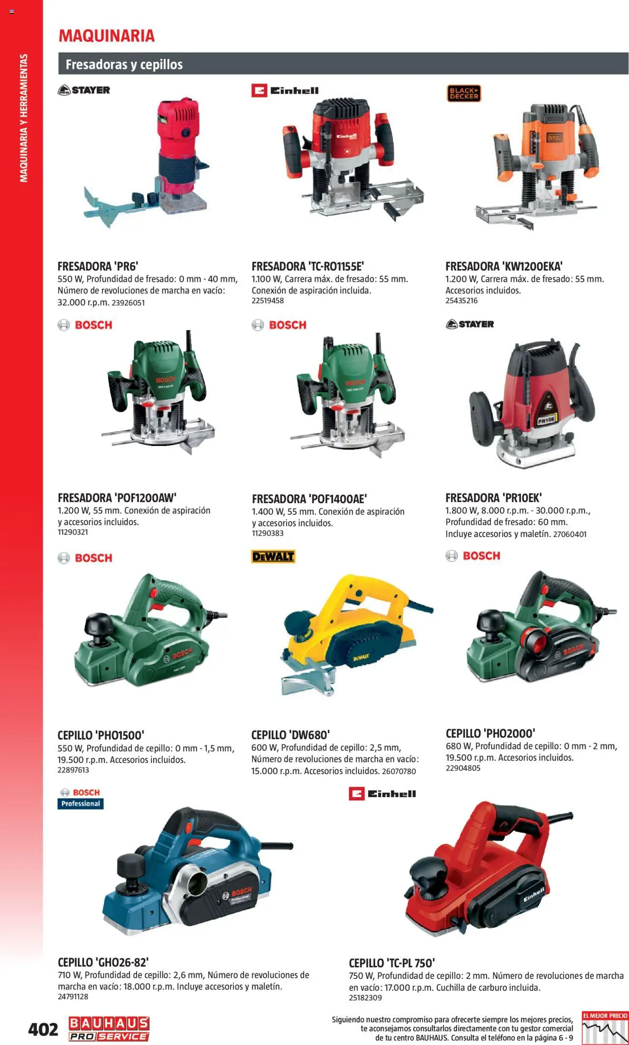 Bauhaus - ProService  - Página de 402 - Válido desde 24/02/2025