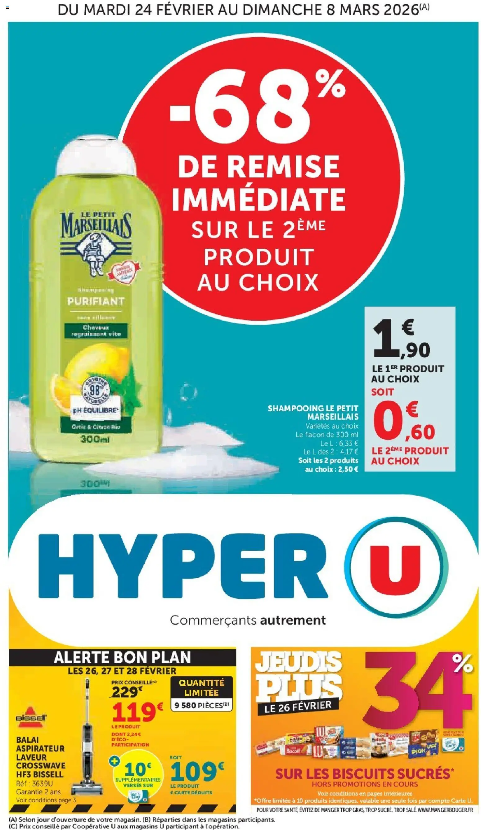 Hyper U catalogue - page 1 - valable à partir du 24/02/2026