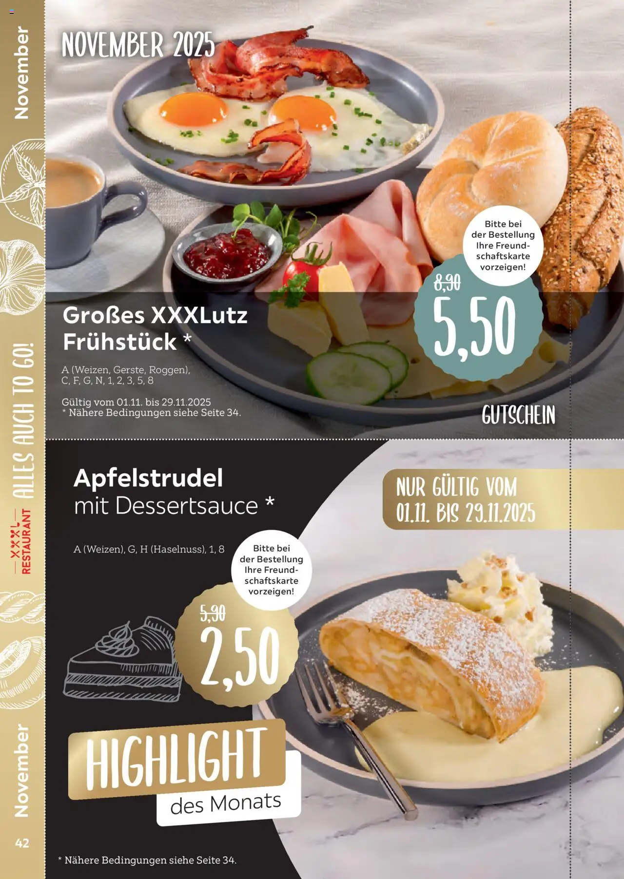 XXXL Lutz Restaurantgutscheine - Seite 10 - gültig ab 01.08.2025