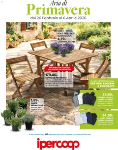Anteprima Ipercoop Aria di Primavera - Lombardia catalogo valida dal 26/02/2026