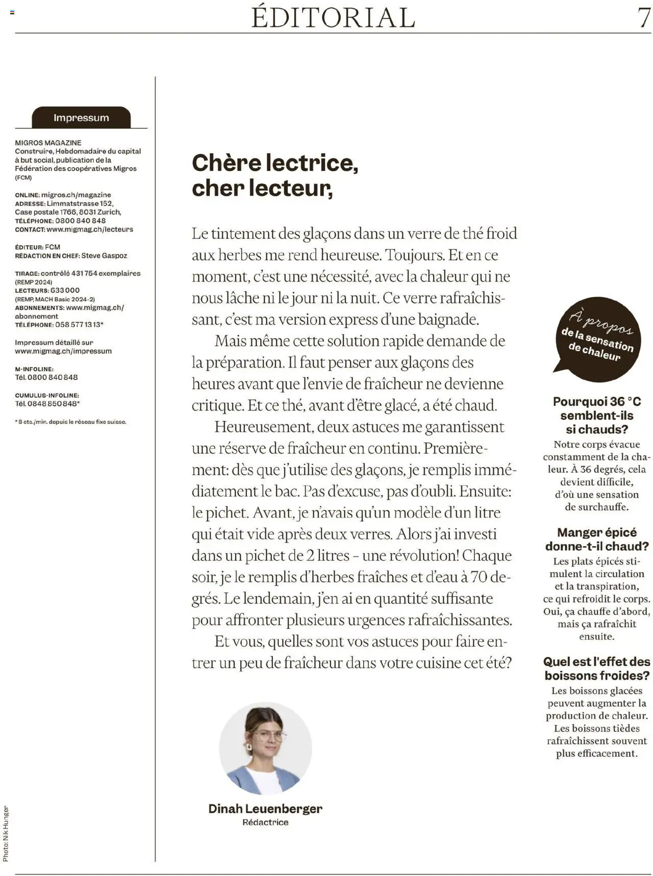 Migros Magazin FR - Seite 7- gültig ab 15.07.2025
