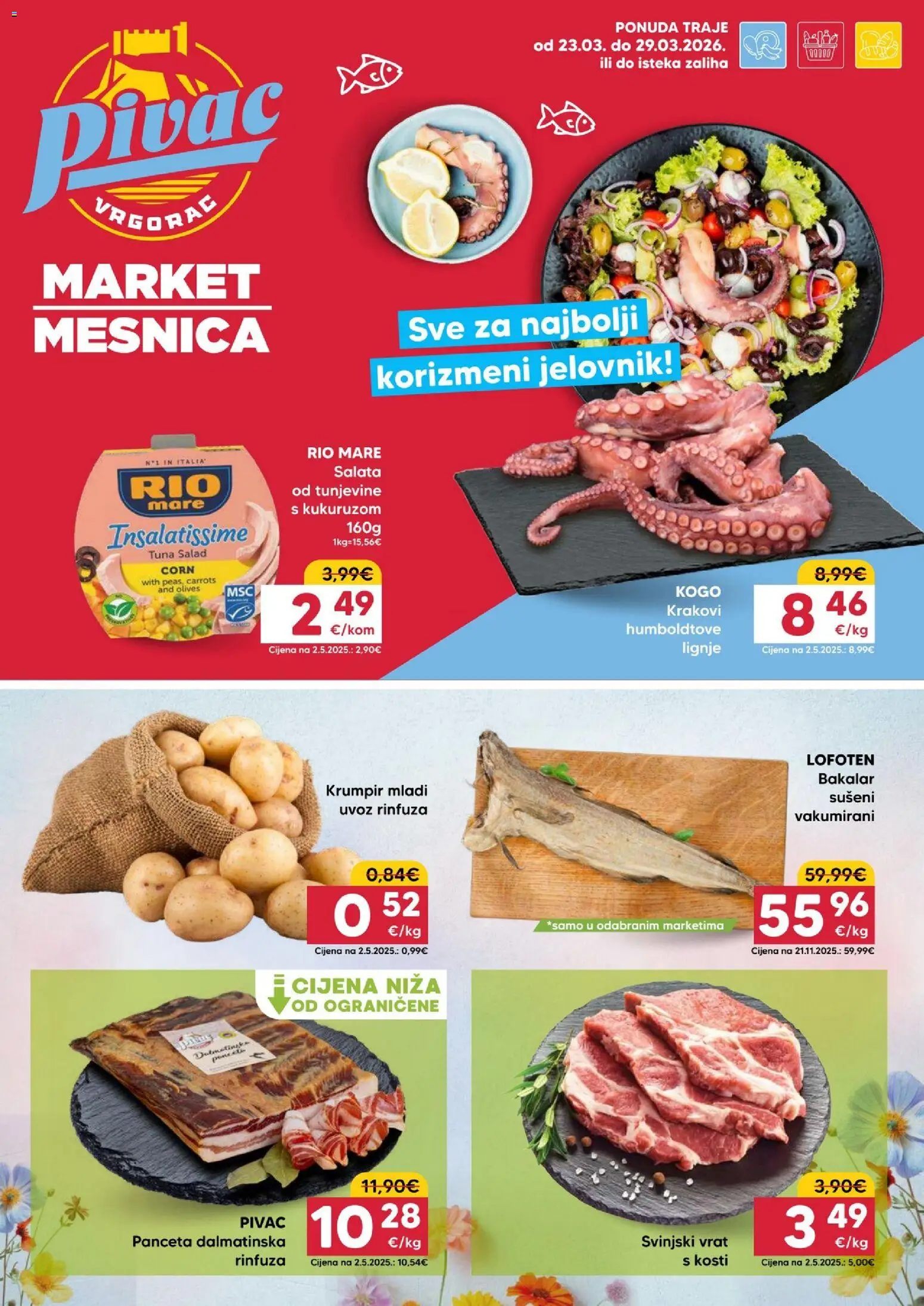Katalog Pivac - stranica 1- važeći od 23.03.2026
