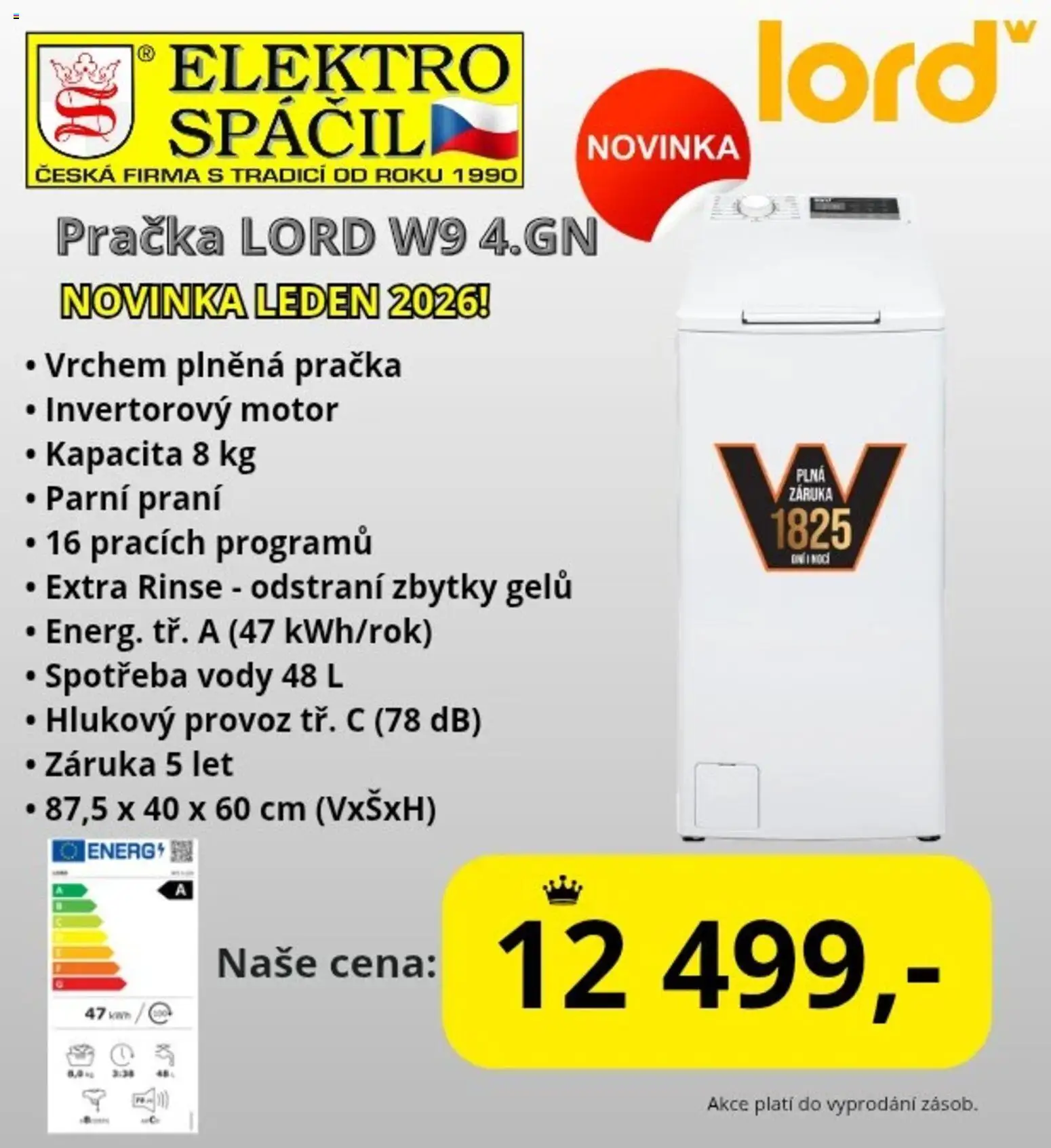 Elektro Spáčil leták - strana 1- platný od 04.02.2026