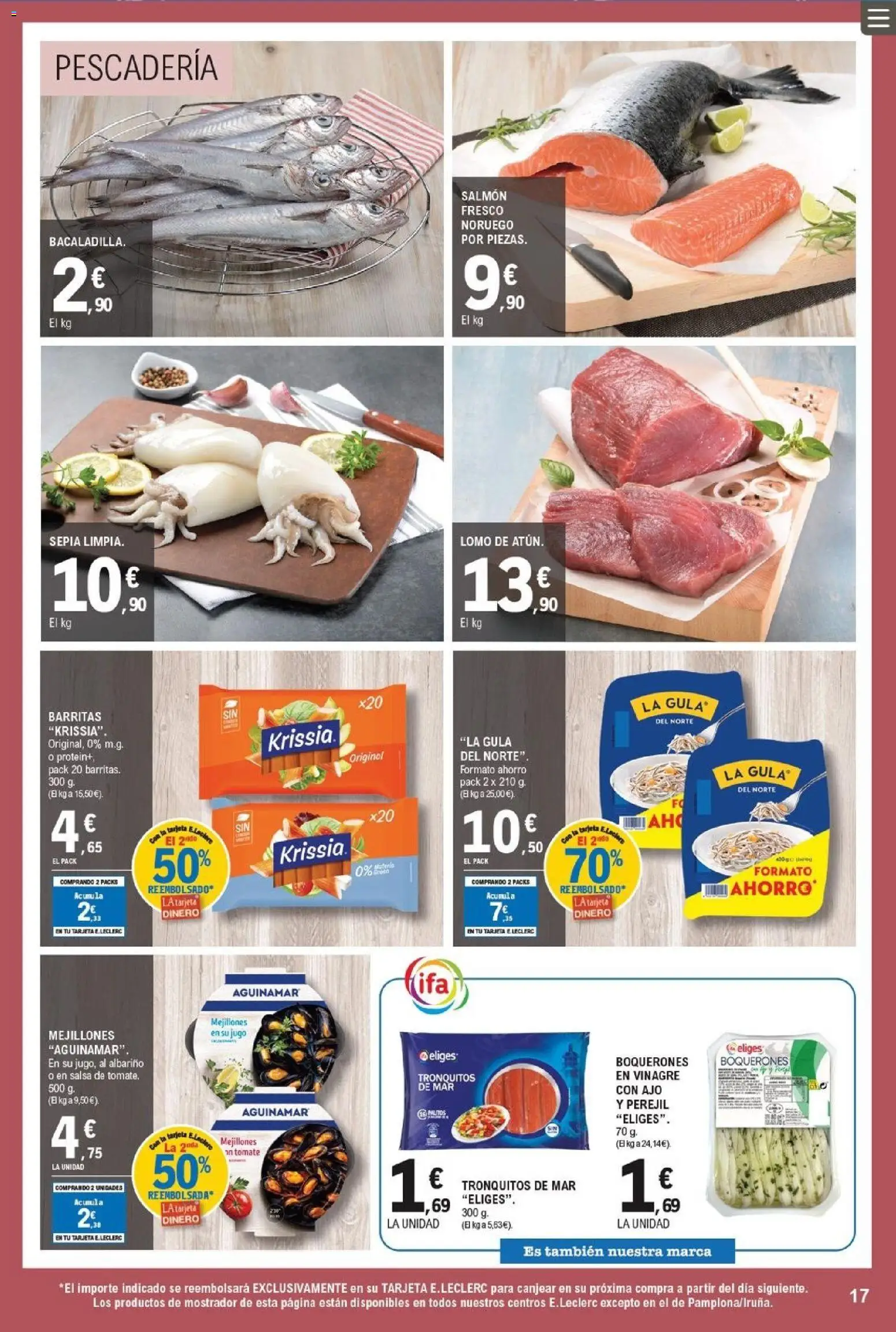 E.Leclerc folleto - Página de 17 - Válido desde 22/04/2026
