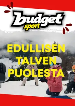Esikatselu Budget Sport tarjoukset voimassa alkaen 22/01/2026