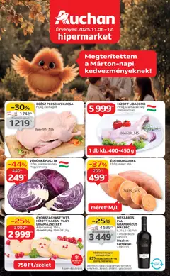 Előnézet Auchan Akciós újság érvényes 2025.11.06.-tól