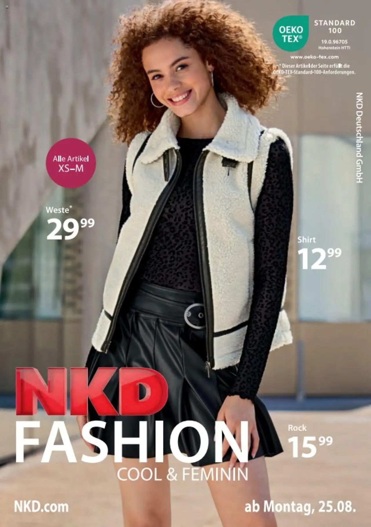 NKD Prospekt Fashion - Seite 1 - gültig ab 25.08.2025