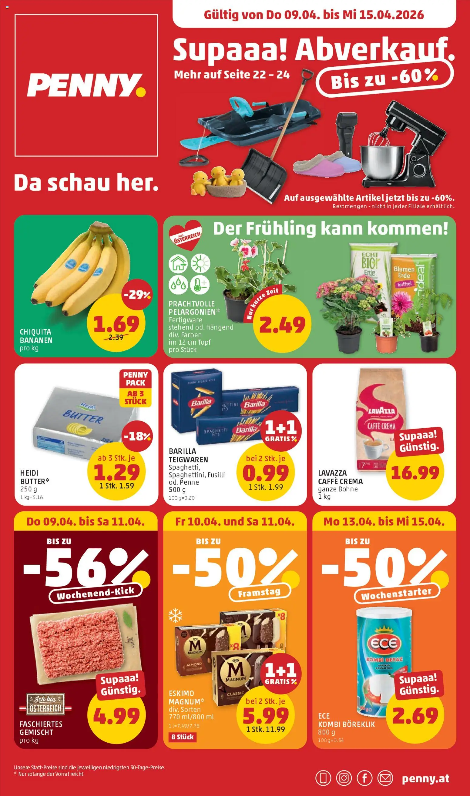 Penny Markt - Flugblatt - Seite 1- gültig ab 09.04.2026