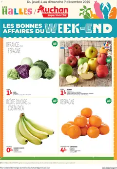 Auchan - Les bons plans du week-end dans votre super ! geldig vanaf 04/12/2025