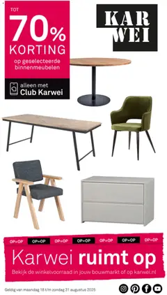 KARWEI - Folder geldig vanaf 25-08-2025