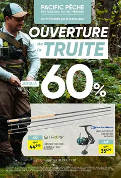 Aperçu Pacific Pêche catalogue valable à partir du 11/02/2026