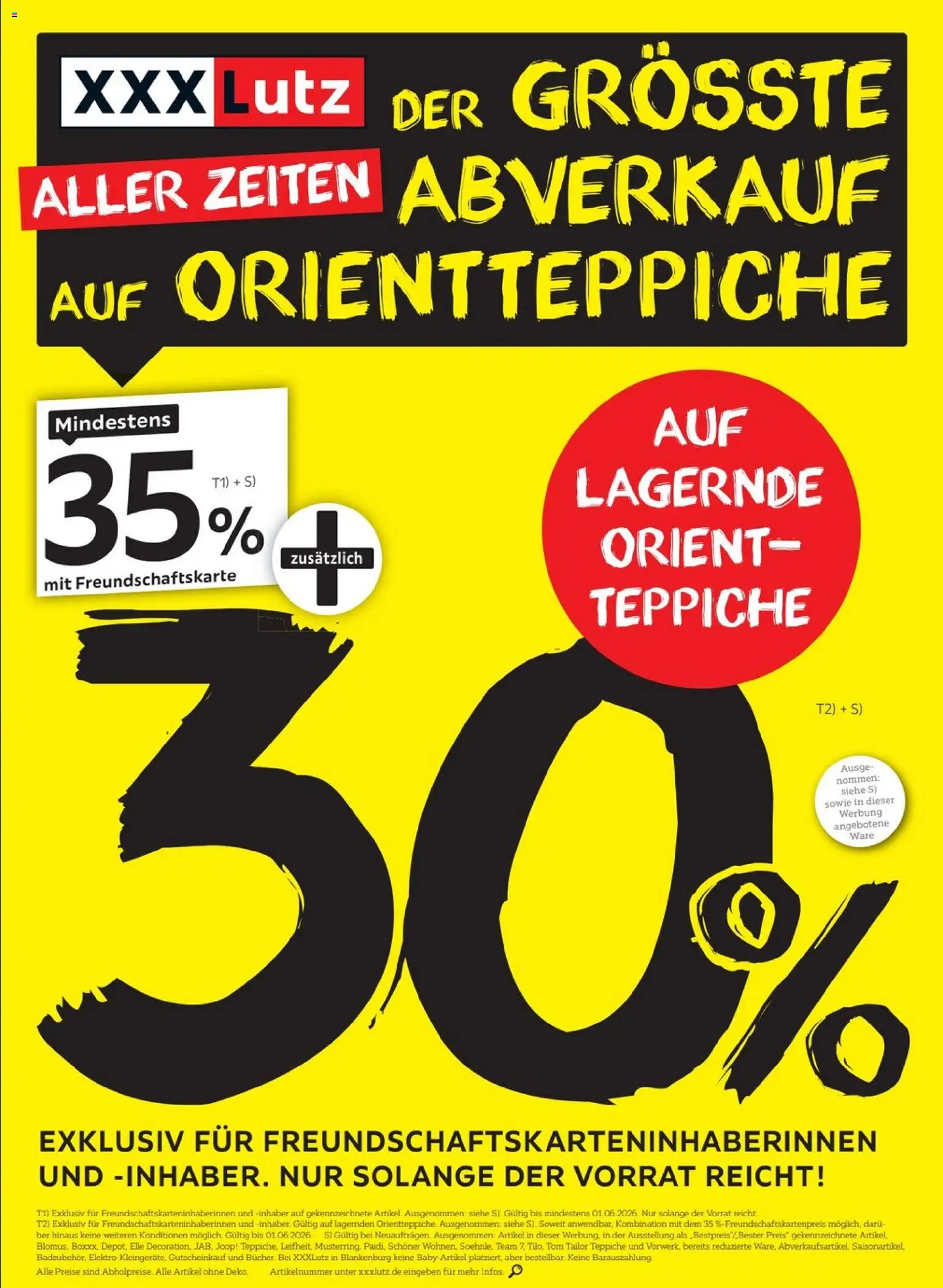 XXXL Lutz Nr. 1 beim Preis 30 Jahre - Seite 42 - gültig ab 22.03.2026