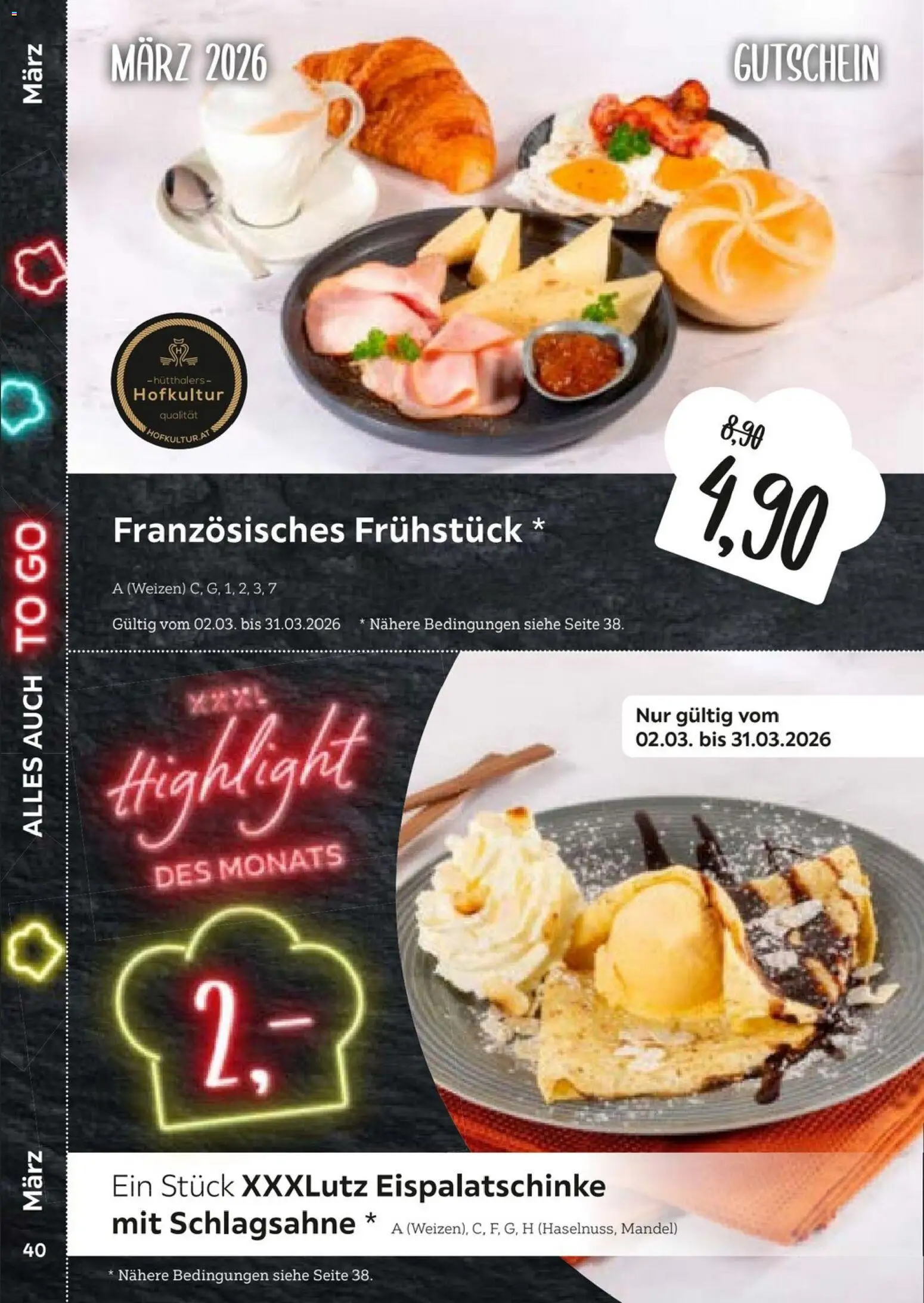 XXXL Lutz  Freundschaftskartenjournal - Seite 40 - gültig ab 01.02.2026