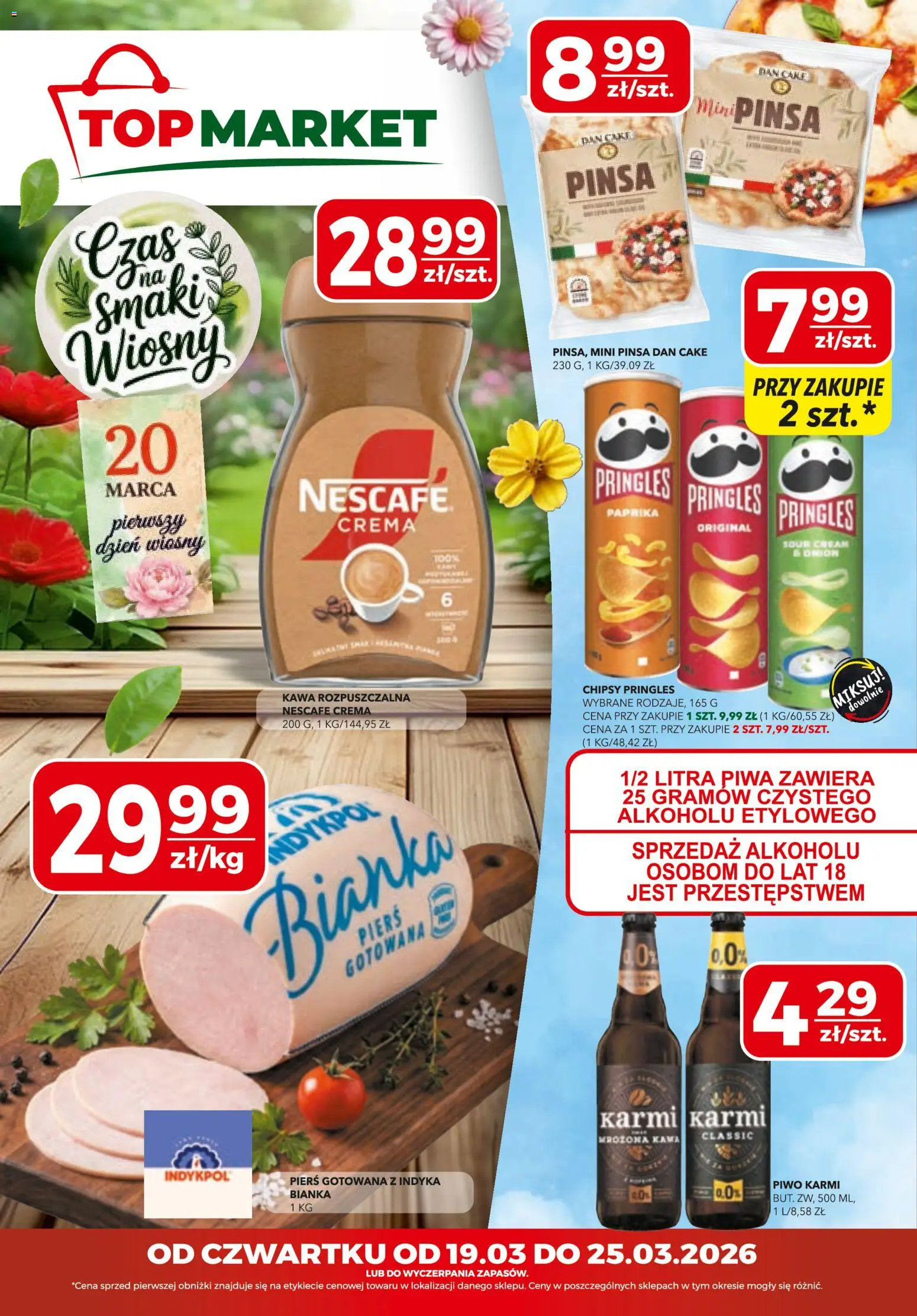 Top Market gazetka - strona 1- ważny od 19.03.2026