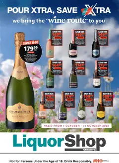 Preview Checkers LiquorShop October Wine Promotion valid from 01/10/2025