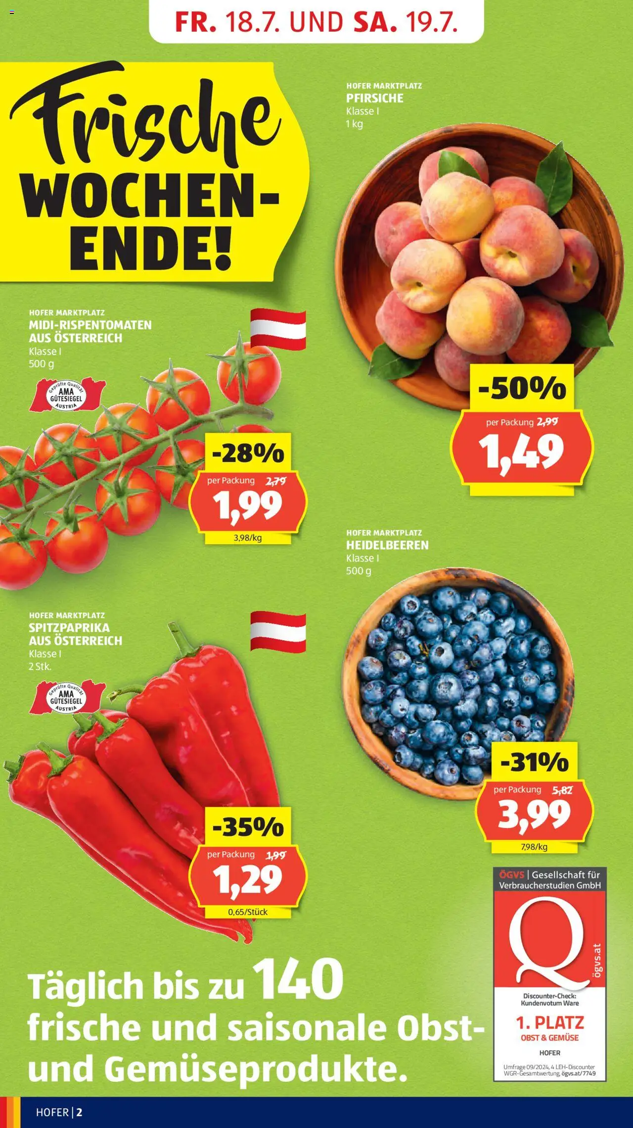 Hofer Flugblatt - Seite 4- gültig ab 18.07.2025