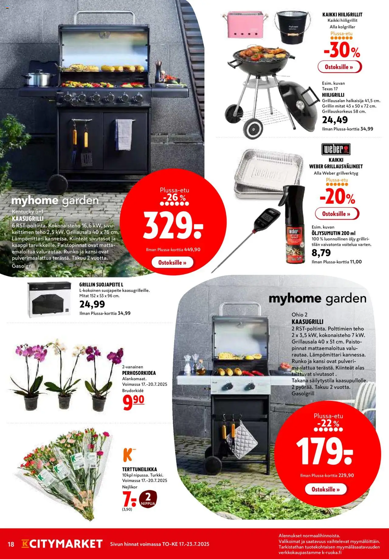 K-Citymarket tarjoukset - sivu 18- voimassa alkaen 17/07/2025