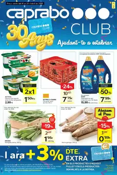 Vista previa del folleto Caprabo folleto válido desde 16/04/2026